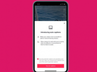 TikTok获得自动字幕Instagram的一项功能已在忙于复制
