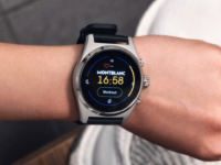 万宝龙SummitLite是一款售价860美元的WearOS智能手表带有2年历史的芯片