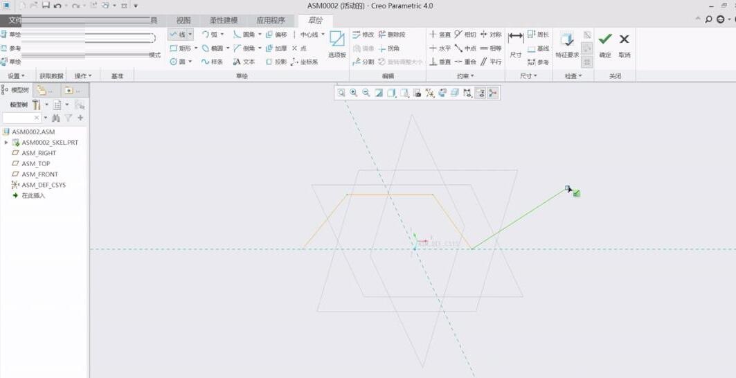 Creo如何创建骨架模型