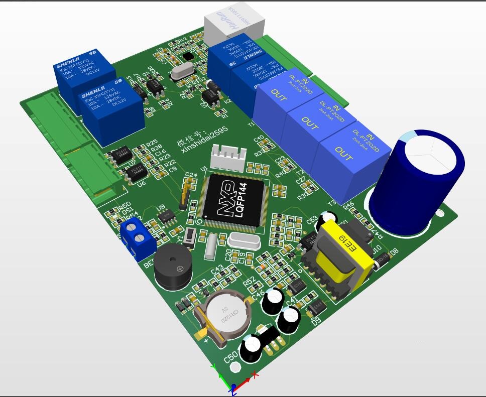 用AD20绘制PCB（电路板）3D效果图的方法