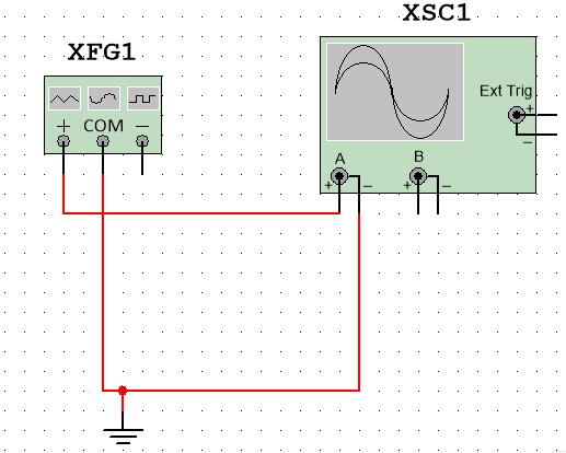 NI Multisim 14.0 示波器的使用