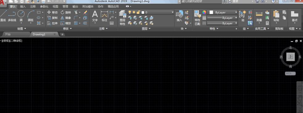 AutoCAD2019如何去掉背景上的网状白点