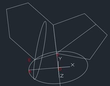 用AutoCAD2016画足球