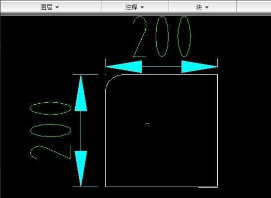 AUToCAD2010怎么倒圆角？