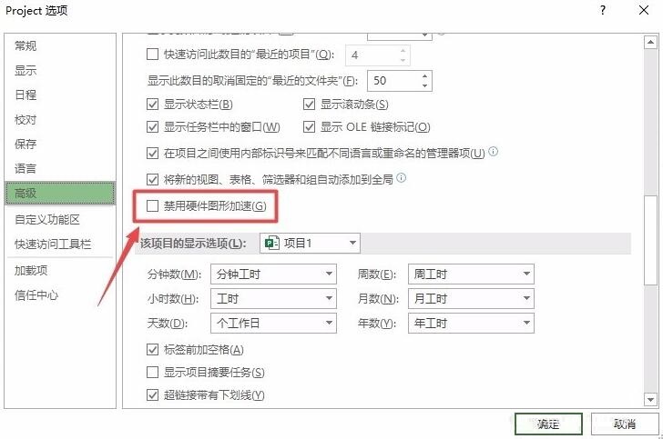 Project如何禁用硬件图形加速