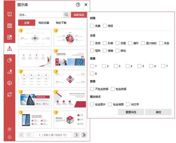 【iSlide】如何使用 iSlide 图示库功能？