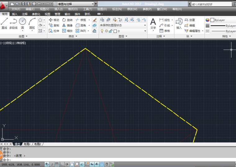 AutoCAD2012：[15]如何设置图层颜色与线形