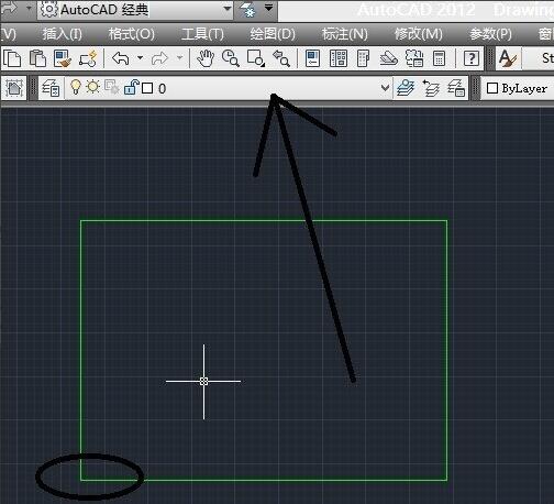 AutoCAD2012如何绘制图幅