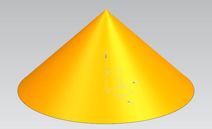 UG11.0怎样生成圆锥体