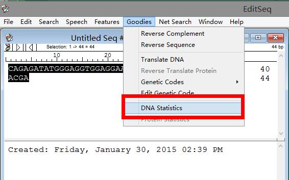 如何快速计算DNA序列的GC含量
