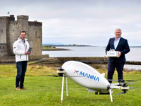 三星与无人机公司合作在爱尔兰交付设备
