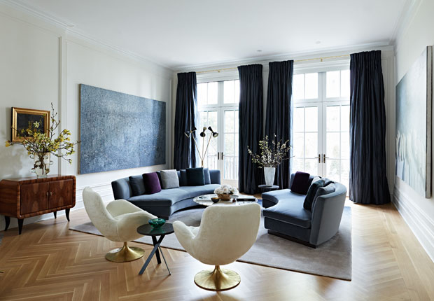 January: Parisian-Inspired Living Room