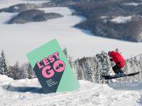 凭新的L'EST GO卡滑雪和骑行加拿大东部一些顶级滑雪山