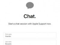  如何与Apple支持聊天 
