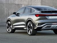  新奥迪Q4 Sportback E-tron概念车在2021年车型的预览中亮相 