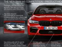  全新的BMWM5竞赛采用M8风格的调整打破封面 