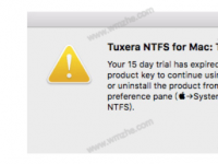  ​教大家Tuxera NTFS for Mac过期之后怎么办 