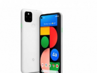 白色谷歌Pixel4a5G智能手机现已解锁