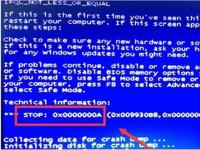 电脑系统小知识：Windows7蓝屏报错0x000000a该如何办