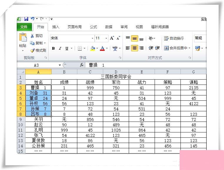 Excel如何拆分单元格？一个单元格中的内容怎么拆分为两格？