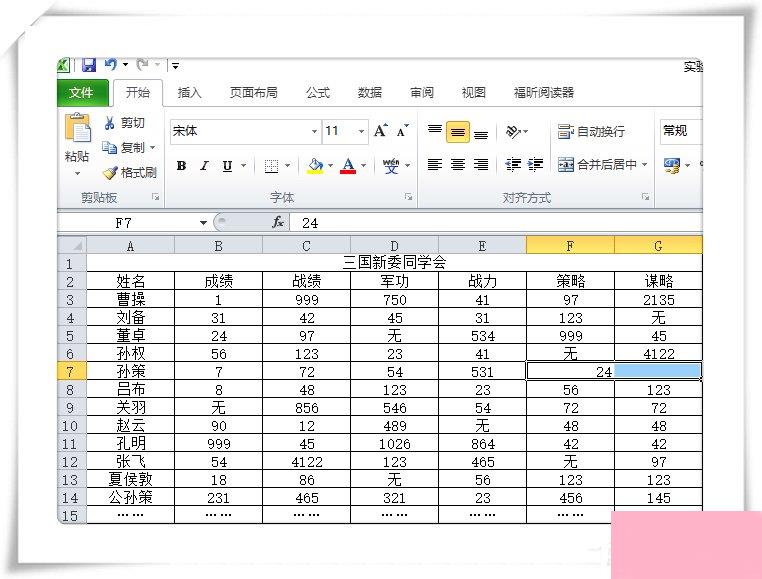 Excel如何拆分单元格？一个单元格中的内容怎么拆分为两格？