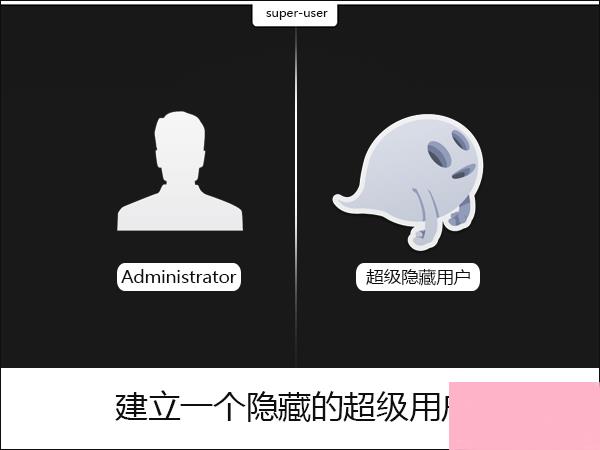 如何在Win7中创建一个隐藏超级用户？建立超级隐藏用户的方法
