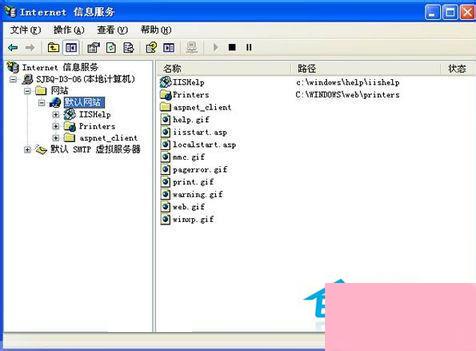 WinXP如何设置iis服务器？WinXP iis服务器设置教程