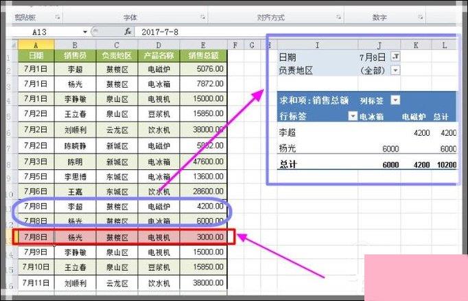 Excel如何制作动态数据透视表？