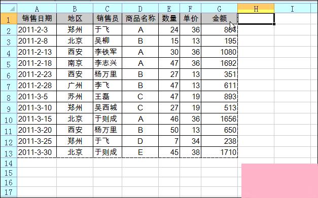 Excel表格自动调整打印区域是怎么设置的？