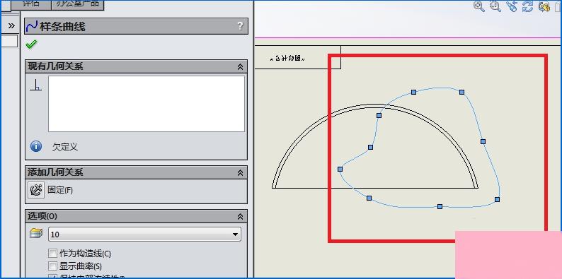 使用SolidWorks工程图中的裁剪视图