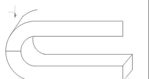 如何在word中绘制立体U型磁铁