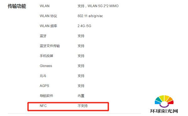 华为畅享20pro支持nfc吗-支持红外线吗