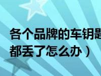 各个品牌的车钥匙丢了怎么办（原厂汽车钥匙都丢了怎么办）