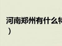 河南郑州有什么特产烟（河南郑州有什么特产）