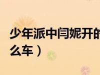少年派中闫妮开的什么车（少年派闫妮开的什么车）