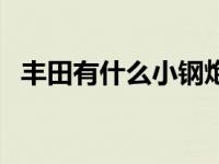 丰田有什么小钢炮（丰田小钢炮是哪一款）