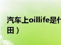 汽车上oillife是什么意思（oillife什么意思本田）