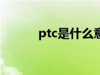 ptc是什么意思呢（ptc是什么）