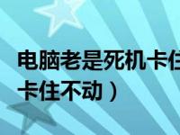 电脑老是死机卡住不动咋回事（电脑老是死机卡住不动）