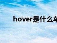 hover是什么车标（hover是什么车）