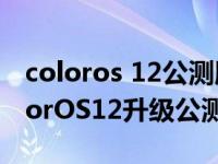 coloros 12公测版emoji（如何申请预约ColorOS12升级公测版）