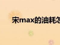 宋max的油耗怎样（宋max真实油耗）