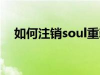 如何注销soul重新申请（如何注销soul）