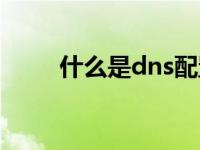 什么是dns配置异常（什么是dns）