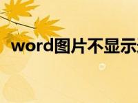 word图片不显示选项（word图片不显示）