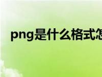 png是什么格式怎么弄（png是什么格式）