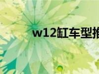 w12缸车型推荐（w12是多少缸）