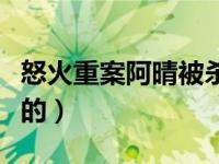 怒火重案阿晴被杀原因（怒火重案阿晴是谁演的）