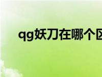 qg妖刀在哪个区（qg妖刀是什么位置）