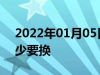 2022年01月05日最新发布:机油寿命低于多少要换